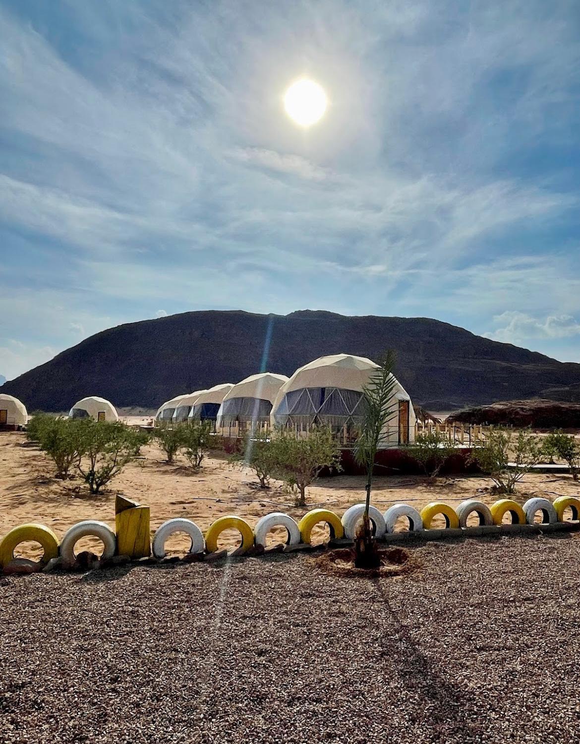 Adel Rum Camp Bubbles Wadi Rum Ngoại thất bức ảnh