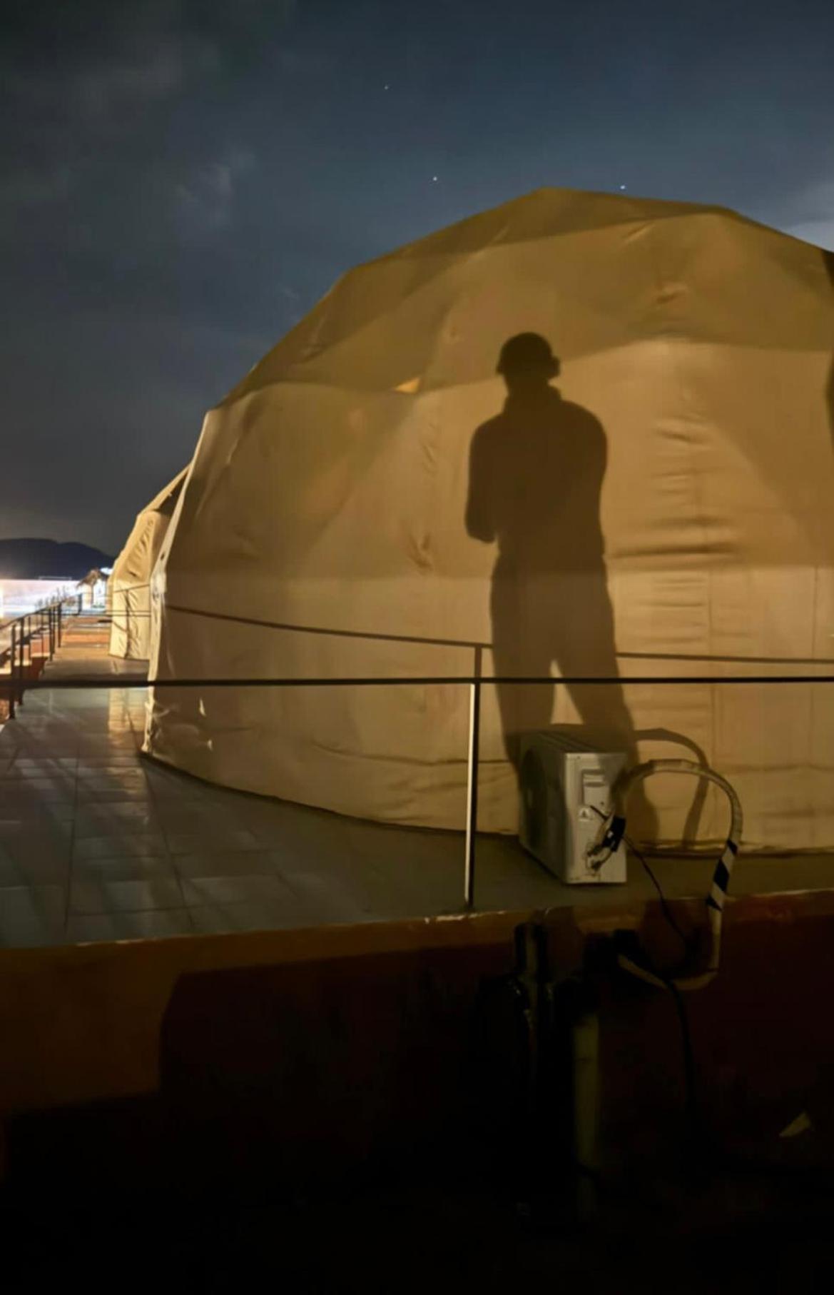 Adel Rum Camp Bubbles Wadi Rum Ngoại thất bức ảnh