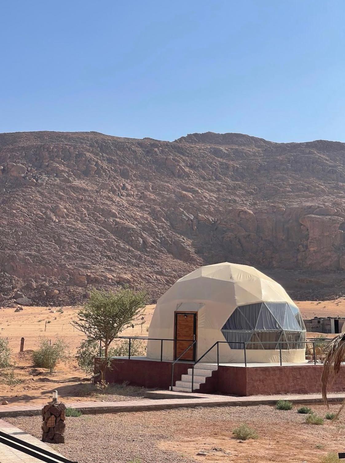 Adel Rum Camp Bubbles Wadi Rum Ngoại thất bức ảnh