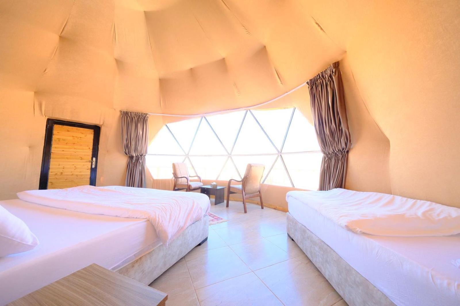 Adel Rum Camp Bubbles Wadi Rum Ngoại thất bức ảnh