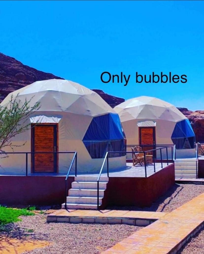 Adel Rum Camp Bubbles Wadi Rum Ngoại thất bức ảnh