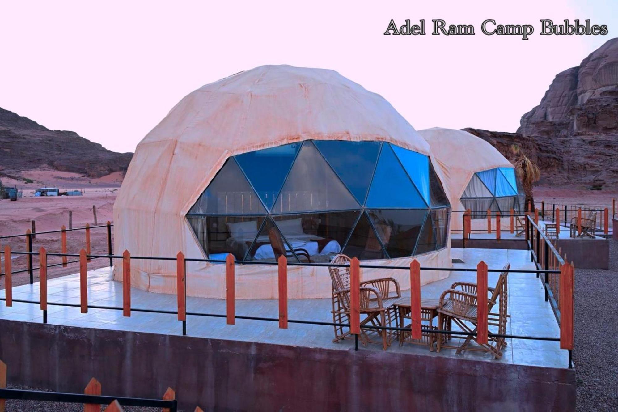 Adel Rum Camp Bubbles Wadi Rum Ngoại thất bức ảnh
