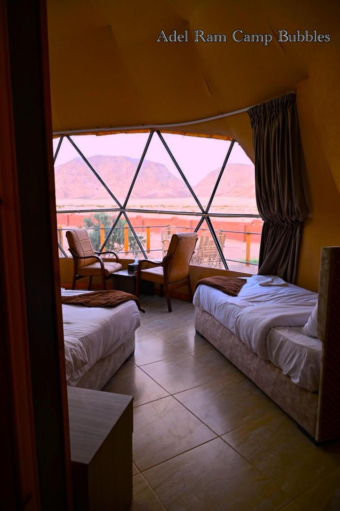 Adel Rum Camp Bubbles Wadi Rum Ngoại thất bức ảnh