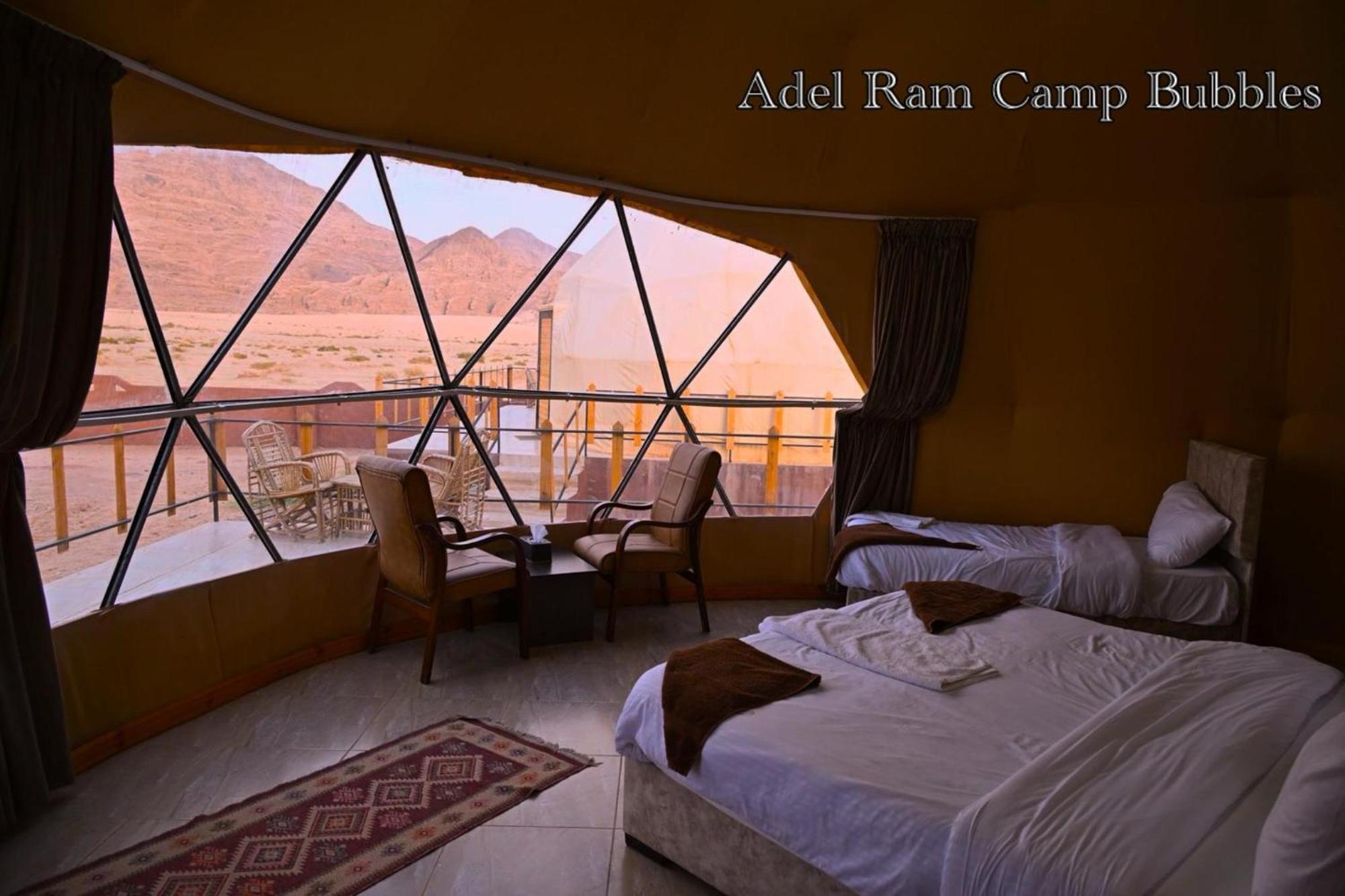 Adel Rum Camp Bubbles Wadi Rum Ngoại thất bức ảnh